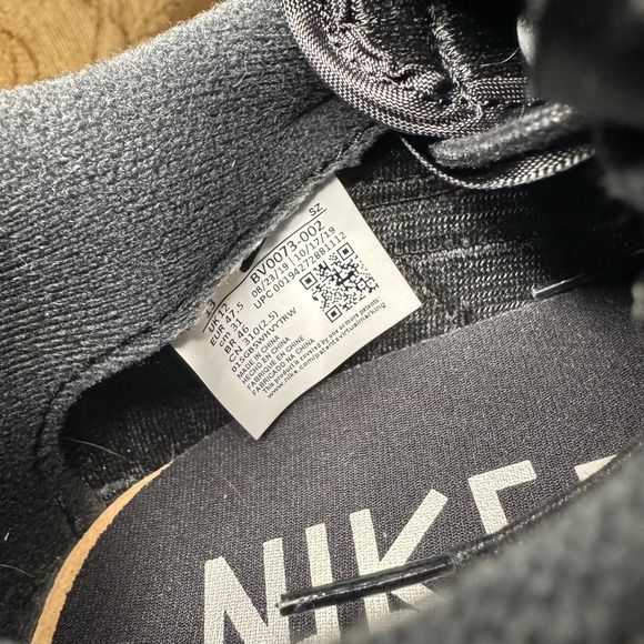 Nike sacai x LDWaffle‎ Black Nylon Athletic Sneaker M 13 Super Clean No box